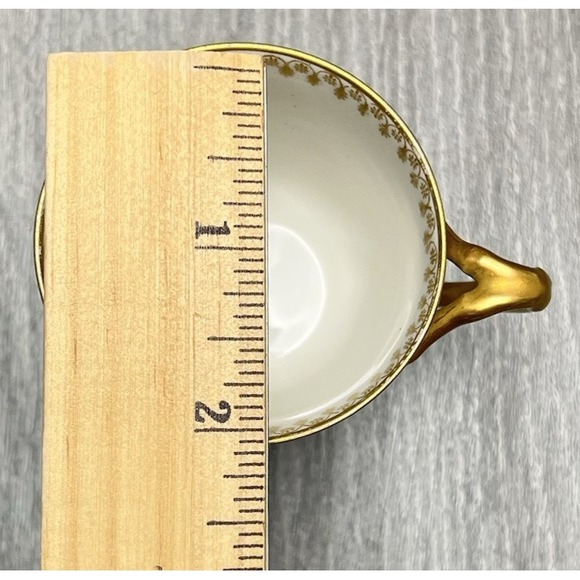 Limoges JPL France S & G‎ Gump Co San Francisco Teacup & Saucer Gold Encrusted - Picture 16 of 16